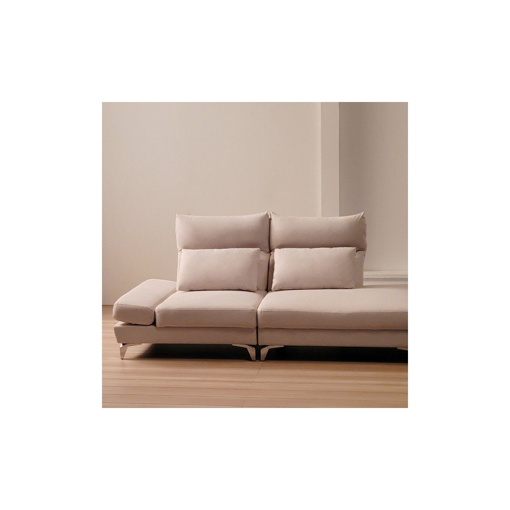 109 풀리아 패브릭 틸팅 3인 소파 쿠션 포함