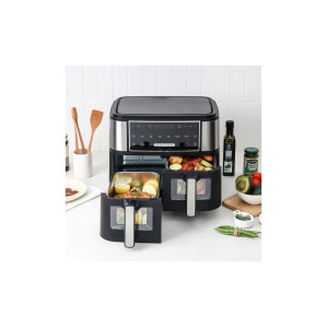 듀얼 스텐 에어프라이어 반반에어프라이어 JK