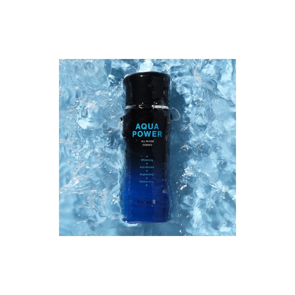 미백+주름 퍼펙트 맨 아쿠아파워 올인원 에센스 150ml 2개/수분 보습 스킨 로션 기능성 5in1