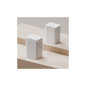 OLLY 1+1 자동센서 스마트 휴지통 대용량 가정용 화장실 음식물 냄새차단 종량제 쓰레기통 12L/16L