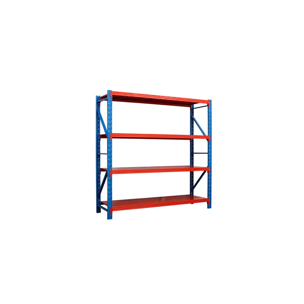 단당250KG하중 상품무게40kg 높이20002000X600 4단철제선반 중량랙 경량랙 파렛트랙 창고 진열대 독립형