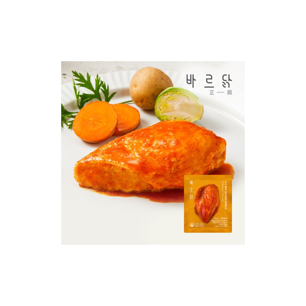 바르닭 소스품은 닭가슴살 10종 혼합 20팩