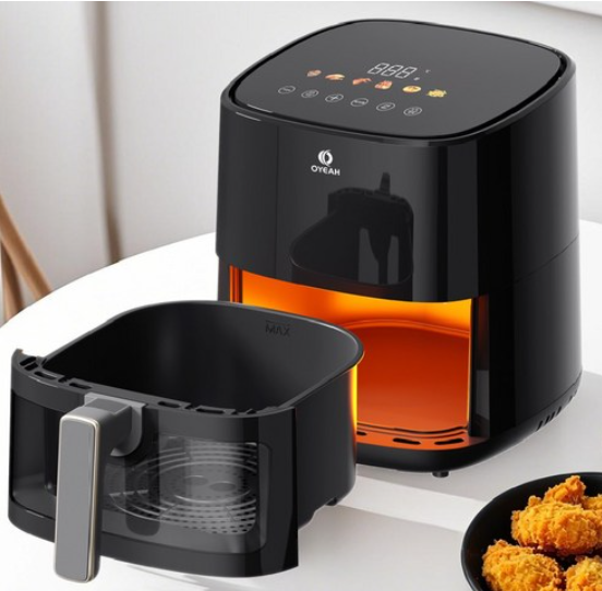 (EVENT)OYEAH 저소음 에어프라이어 5.0L 시각화 대용량